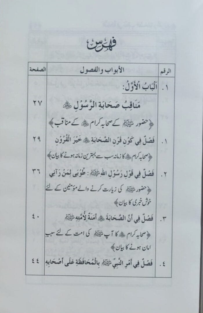 Sahaba Karam wa Ahl Bayt Athar (R.A.) ke Faza’il-o-Manaqib (An-Najaba fi Manaqib as-Sahaba wa al-Qaraba) - Image 2