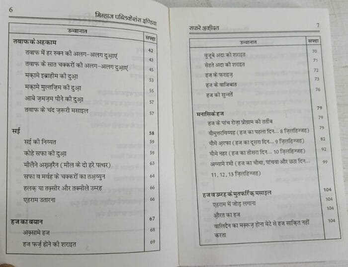 Safar-e-Aqidat (Umrah Wa Hajj Ke Fazail, Masail Aur Tariqa) (Hindi) - Image 3