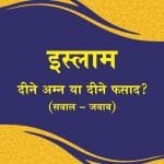 Islam Deen-e-Amn ya Deen-e-Fasad (Hindi)