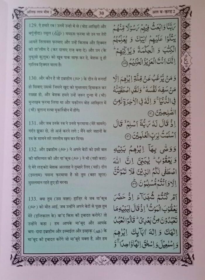 Irfan-ul-Quran (Hindi Tarjuma With Arbic Aayat ) (Hindi) - Image 5