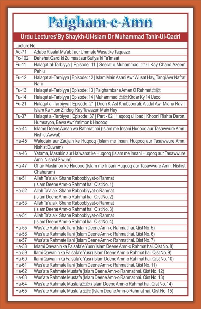 AFP-28-Pen drives - Paigham-e-Amn - 2