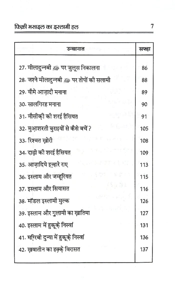Fikri Masail Ka Islami Hal   Islam Kya Kehta Hai ? Part-2 (Hindi) - [Ifadat-e-Shaykh-ul-Islam Series :2] - Image 4