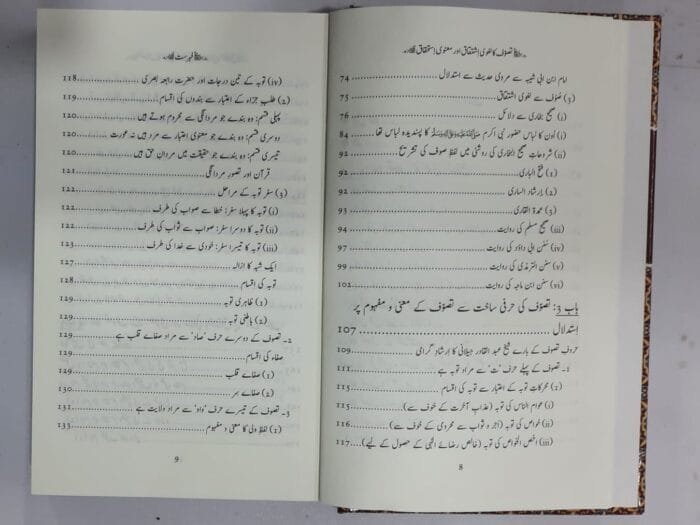 Tasawwuf ka Lughwi Ishtiqaq awr Manwai Istehqaq (Urdu) - Image 4
