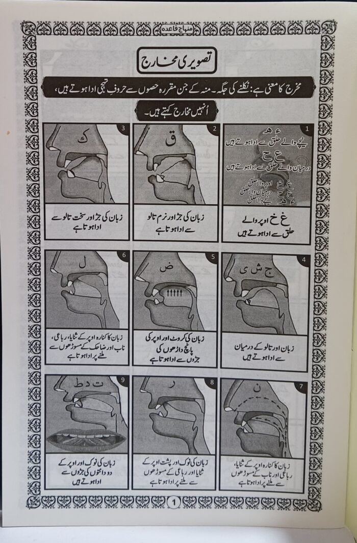 Minhaj Noorni Qaida  Black & White - Image 2