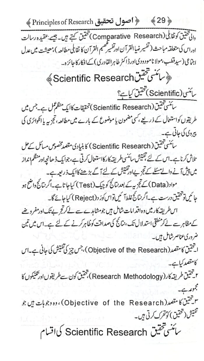 Usool-e-Tehqeeq  (Principles of  (Uloom-e-Islamiya aur Social Sciences)Research) (Urdu) - Image 6