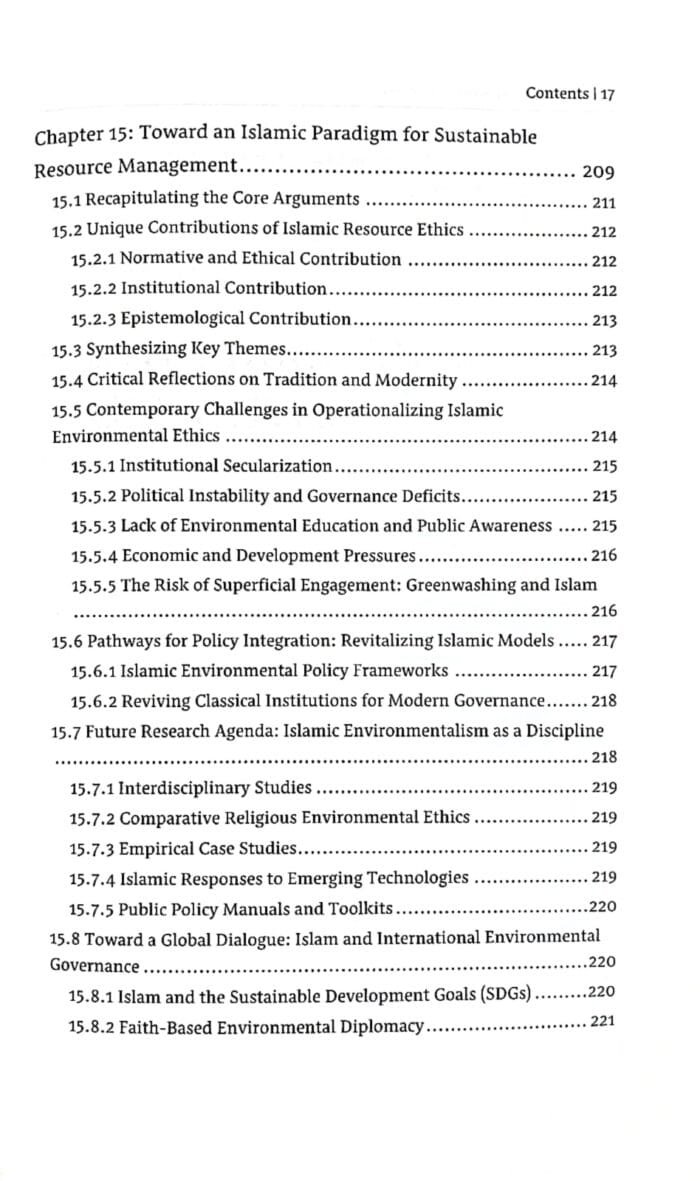 Economics of Natural Resources (An Islamic Perspective) (English) - Image 5