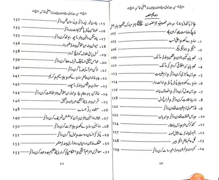 (Kashmiri) Sirat-e-Nabawi ﷺ ka Asal Khakah (Insaniyat ke liye Uswa-e-Kameel) - Image 3