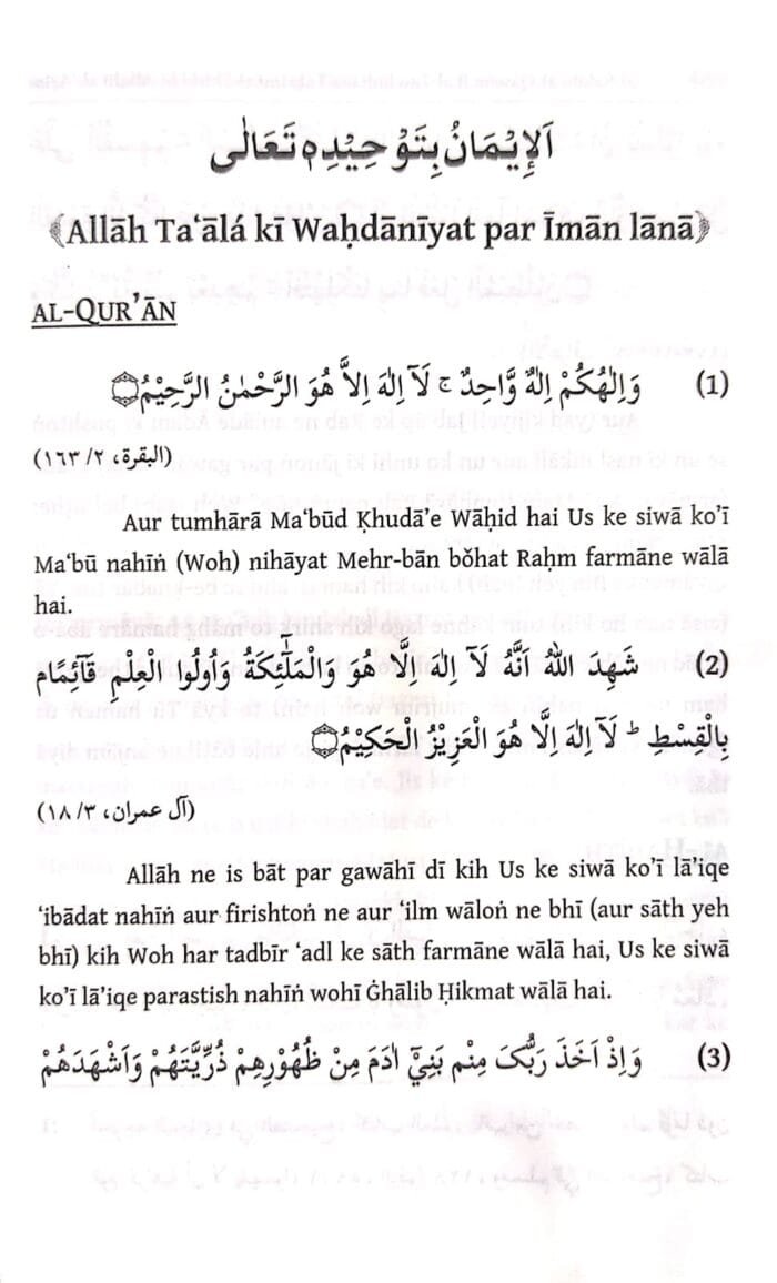 Arbaeen : Tauhid aur Mumanaate Shirk (Roman Urdu) - Image 3