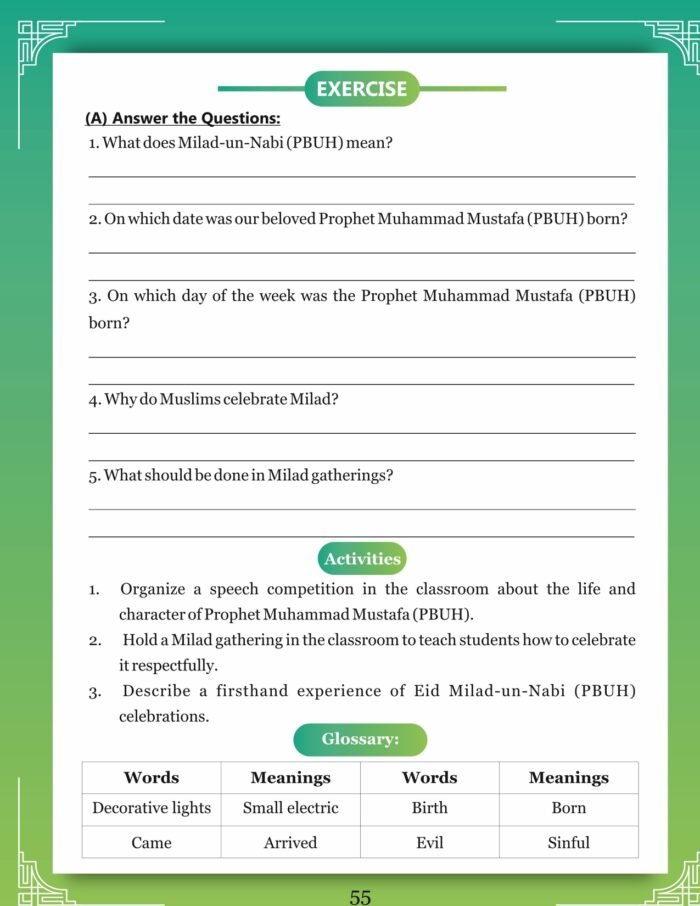 Noor-e-Islam Class-02 (English) - Image 7