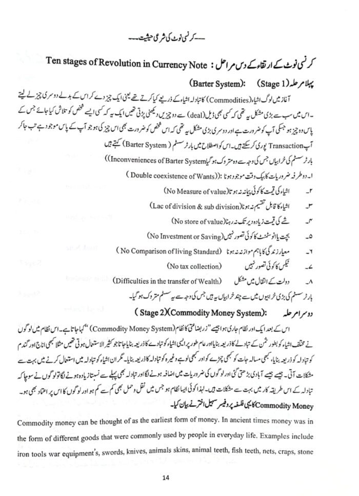Currency Note Ki Shari Haisiyat (Urdu) - Image 5
