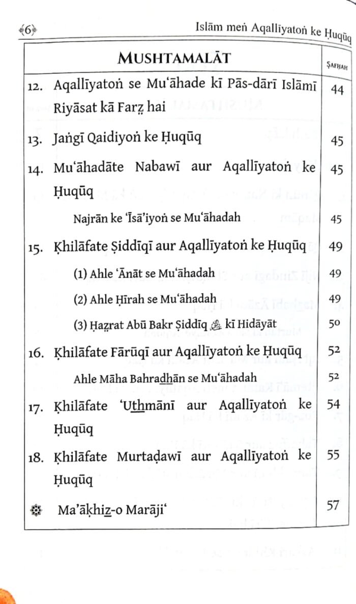 Islam men Aqalliyaton ke Huquq  (Roman Urdu) - Image 3