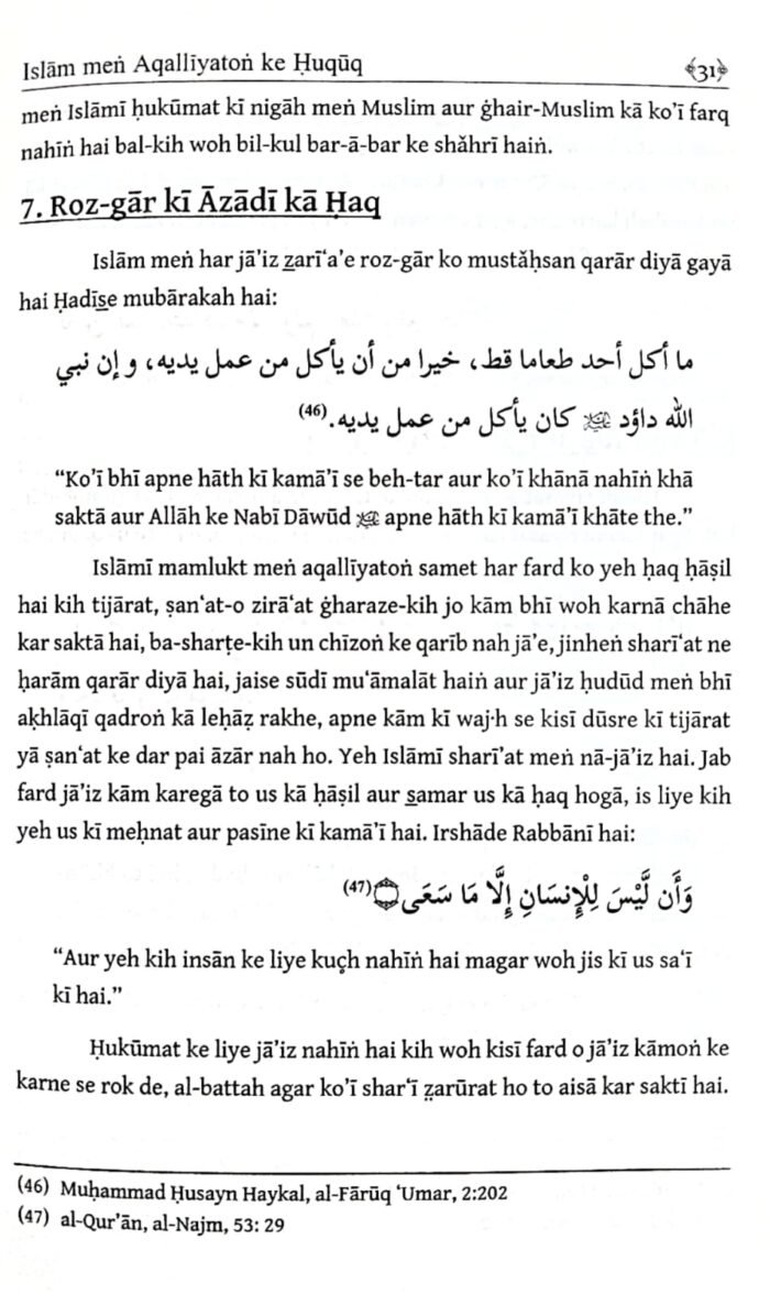Islam men Aqalliyaton ke Huquq  (Roman Urdu) - Image 5